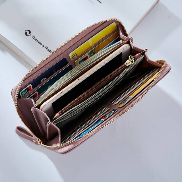 DOMPET PANJANG WANITA IMPORT DOMPET KARTU 3 RUANG 079
