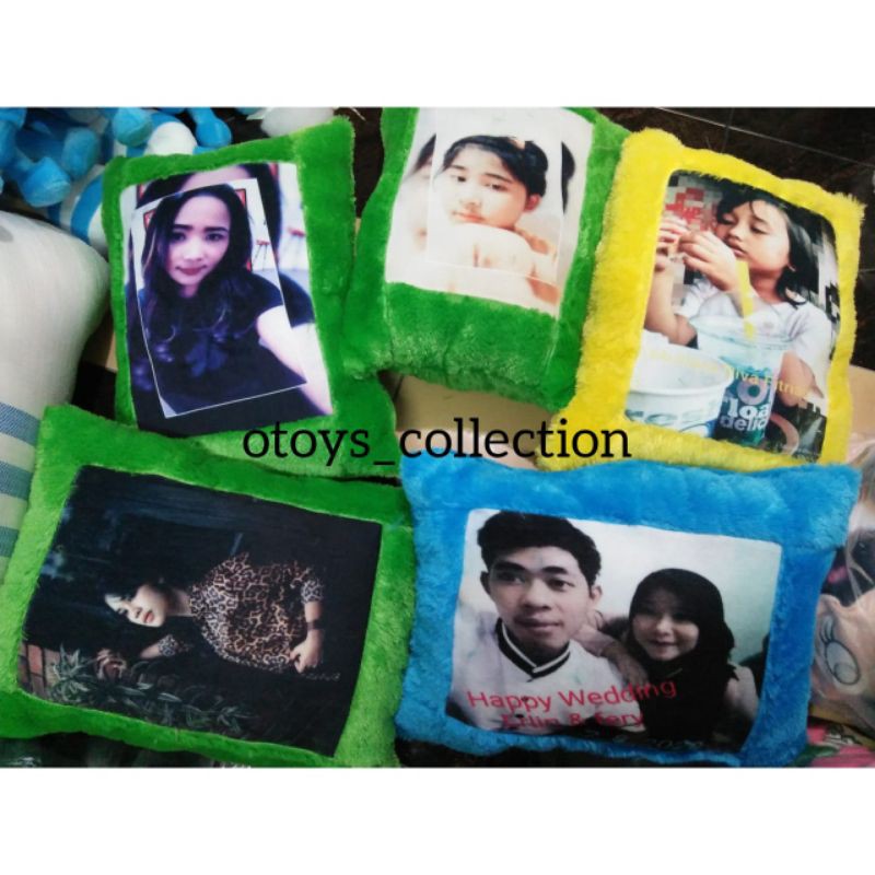 Bantal printing/ Bantal custom foto/ Bantal foto/