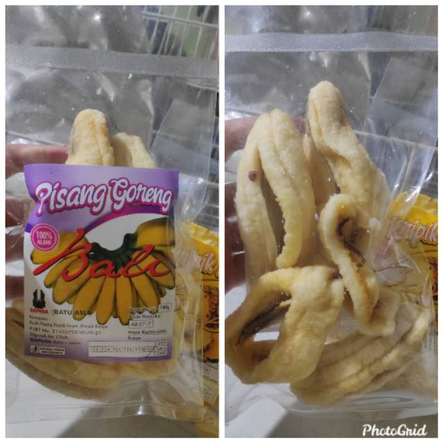 KERIPIK PISANG GORENG BALI GAPURA (BATU ASLI)