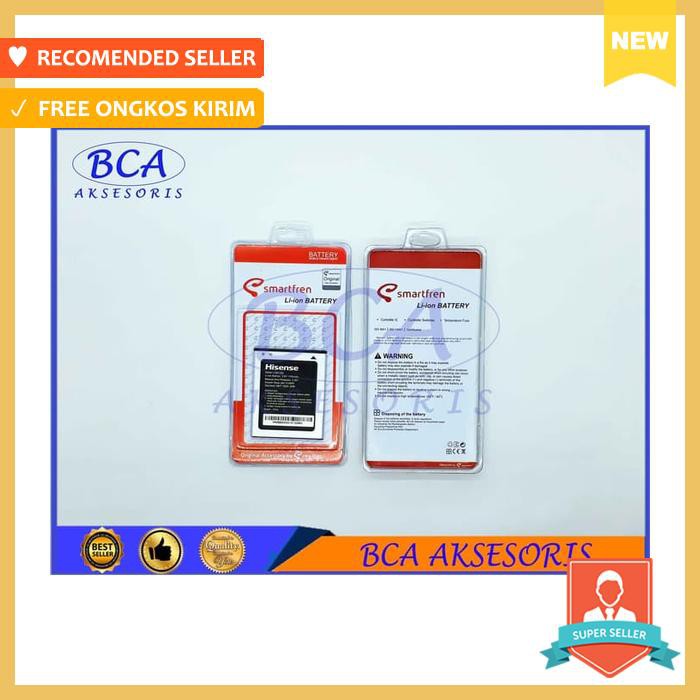 BATERAI HANDPHONE - BATERAI BATTERY SMARTFREN ANDROMAX U2 / E2+/ QI 4G LITE ORI