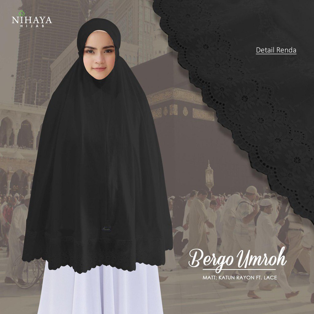 Bergo Umroh Katun Rayon