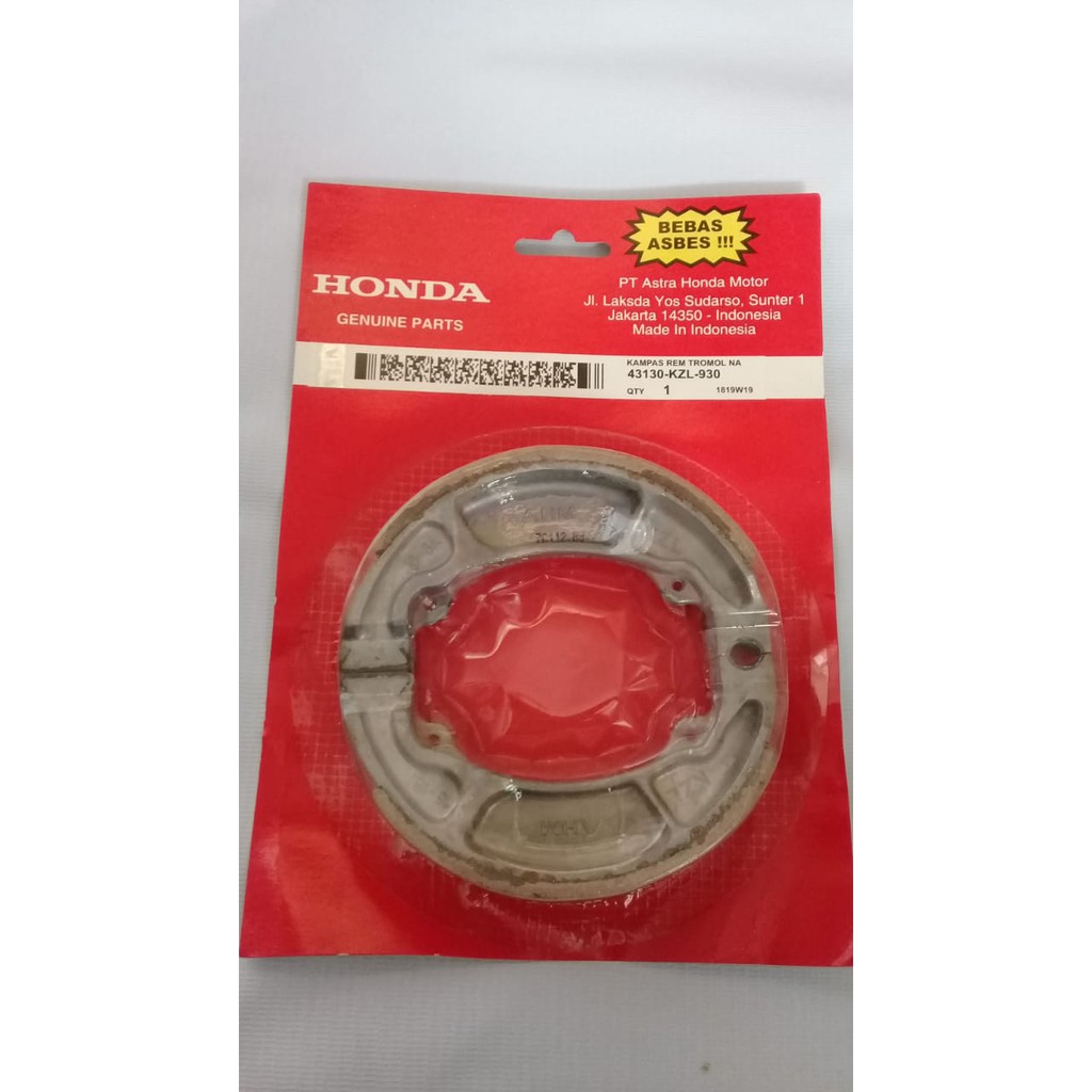 Kanvas Rem Belakang Honda Vario dan Beat