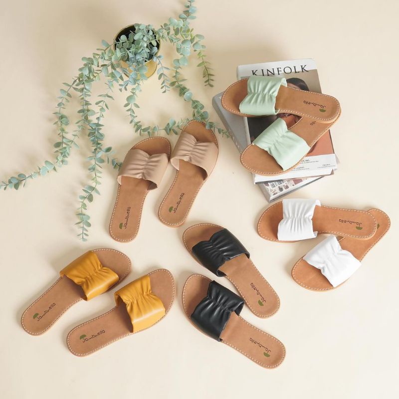 Sandal Slip On Jambrella Footwear Kinan