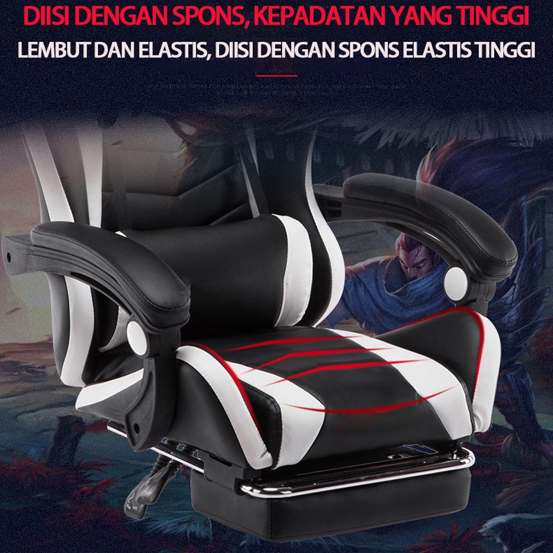 Original Premium Quality Bangku Gaming Chair Komputer Kursi Gaming Game YEESALL Murah Hidrolik Hidraulik