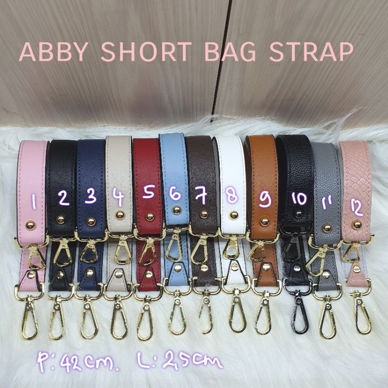 Abby Short Bag strap / strap bag / tali tas