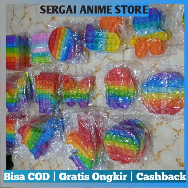 POP IT Rainbow Murah Mainan Pop it Tiktok-1