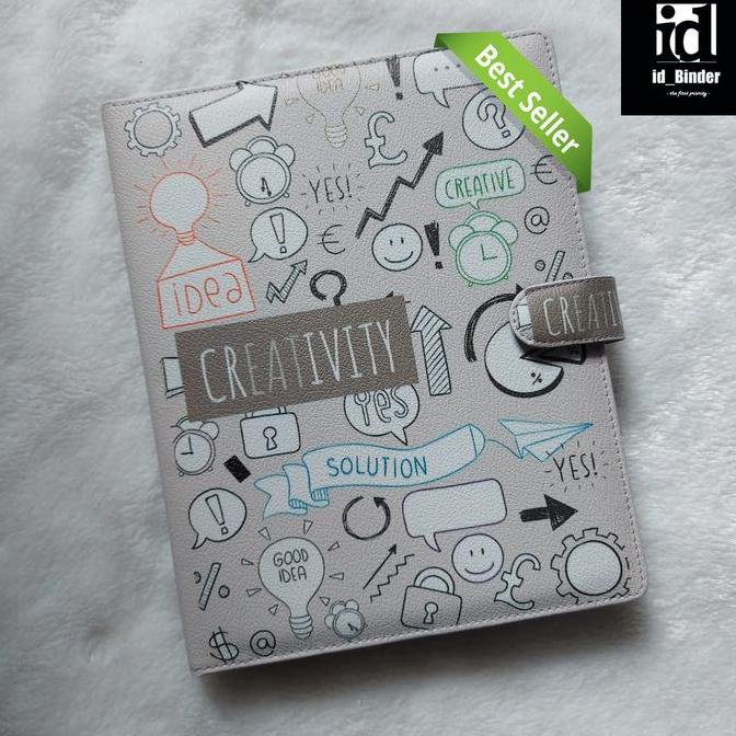 

BISA BAYAR DITEMPAT BINDER PRINTING MOTIP CREATIVITY A5/RING 20, B5/RING 26 NEW Kode 1184