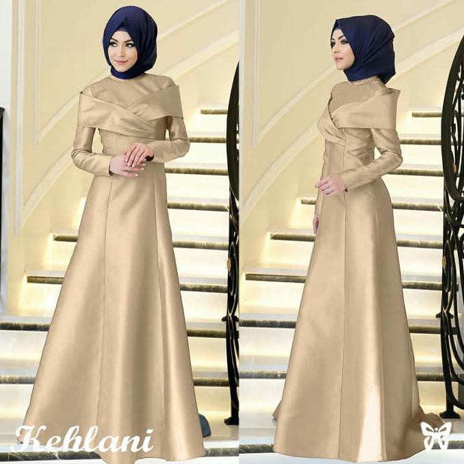 promo dress maxi gamis baju wanita muslim kehlani balotely good quality terbaru