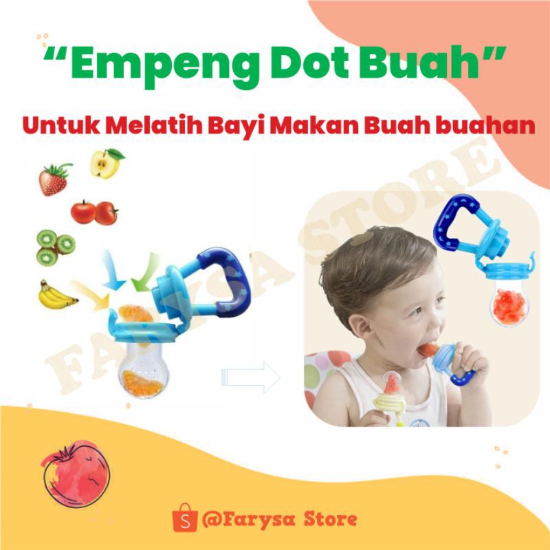 Empeng Buah Bayi/Baby Fruit & Food Feeder /Dot Buah Bayi / Fruit Feeder Pacifier-2