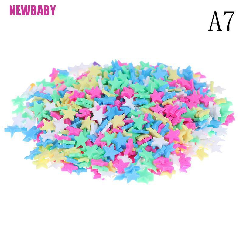 [NEWBABY] 10g/pack Polymer clay fake candy sweets sprinkles diy slime phone supplies