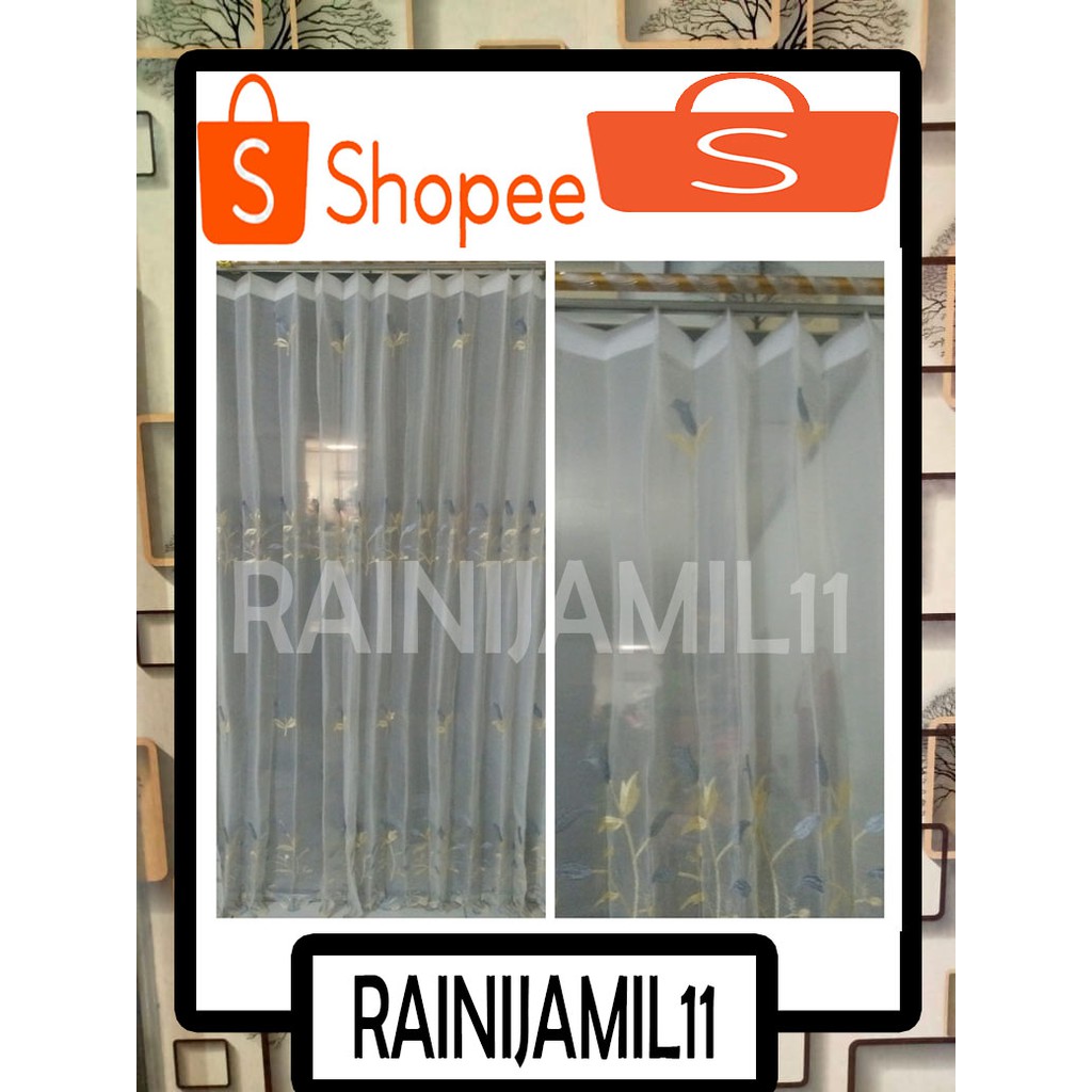 Gorden Vitrace Bordir Puring Daleman