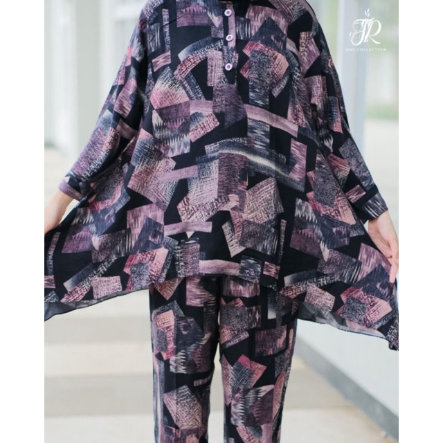 Promo Oneset Wanita Rayon Premium Branded Murah - Set Rayon Branded Murah Terbaru - Homedress One Ra