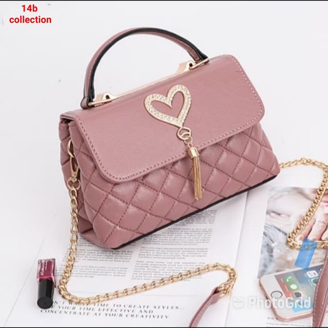 Slingbags wanita love room tas selempang wanita handbags wanita tas kulit tas batam tas korea