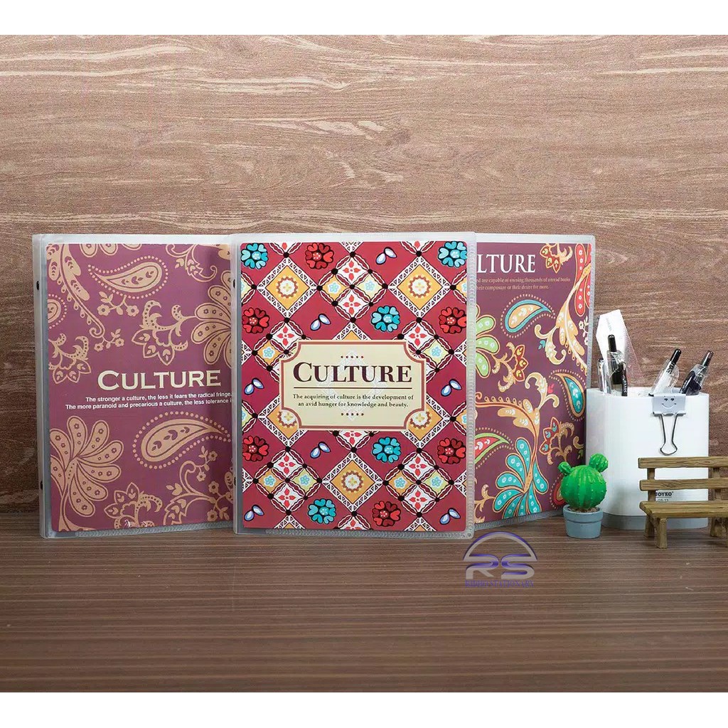

Binder Note A5 FOLDER ONE 20 Ring + Bonus Index Divider & Kertas Loose Leaf