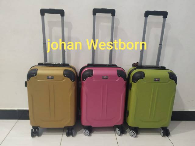      Koper 18 inch cabin size polo lock - koper fiber hardcase - koper import - tas travel