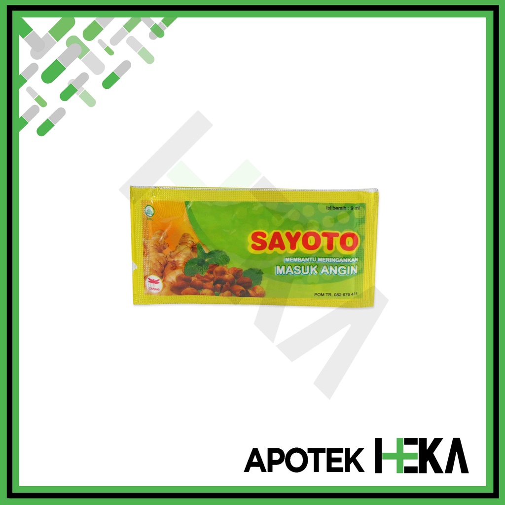 Sayoto Jamu Masuk Angin 1 Sachet - Herbal Masuk Angin (SEMARANG)