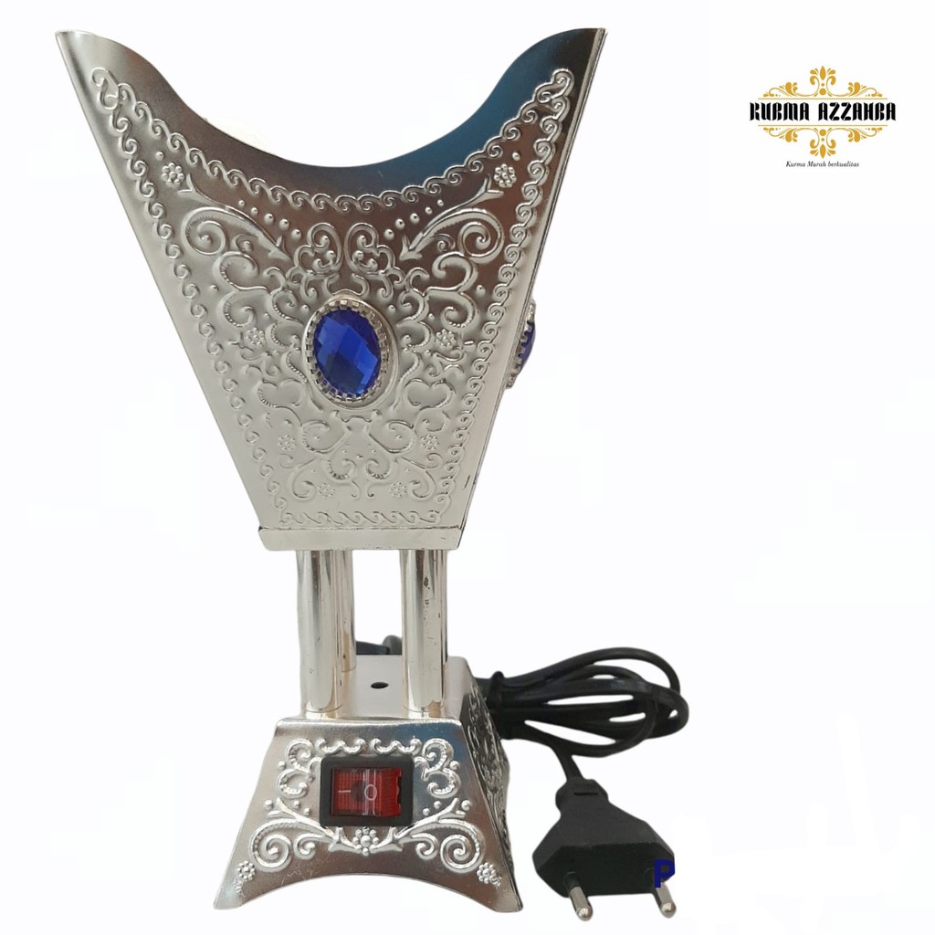 Prapen Elektrik / Incense Burner / Tempat Pembakar Dupa Elektrik Motif Permata