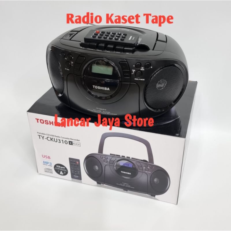 Toshiba CD Player Boombox CKU-310 Original Radio Kaset Tape Toshiba CKU310