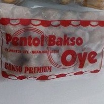 Pentol bakso frozen merk oye khas nganjuk isi 50