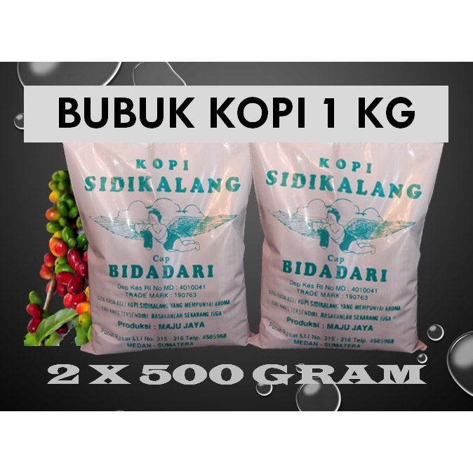 

Bubuk kopi Sidikalang Medan Robusta Arabika murah asli varian 500 g & 1 kg