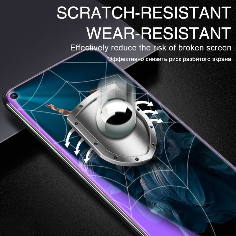 3Pcs Full Cover Screen Protector For Huawei Honor 20 Pro 8 9 10 Lite Hydrogel Film For Honor V20 V9 V10 10i Protective not glass