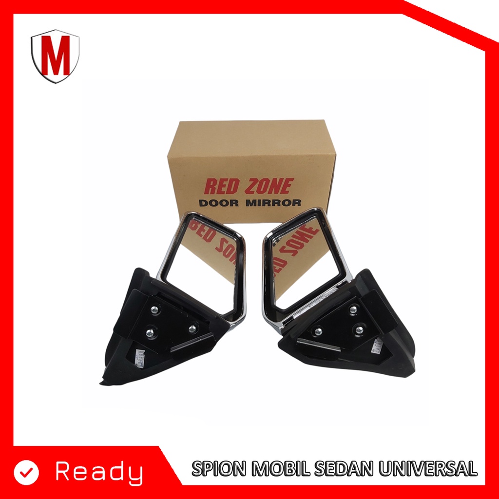 SPION MOBIL RED ZONE HITAM - CHROME MANUAL HIGH QUALITY UNIVERSAL