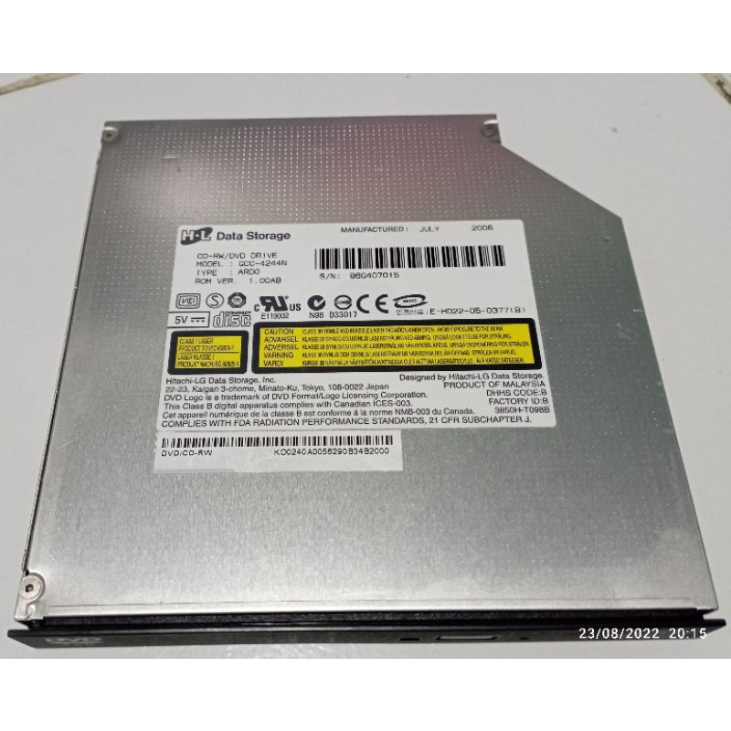 DVD rom laptop