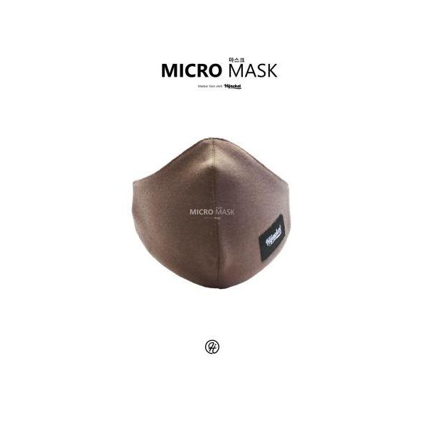 ⭐BEBAS ONGKIR⭐ MICRO MASKER BY HIJACKET MASKER UNISEX BAHAN KAIN MASKER COWO CEWE MURAH & KEREN-MOCCA