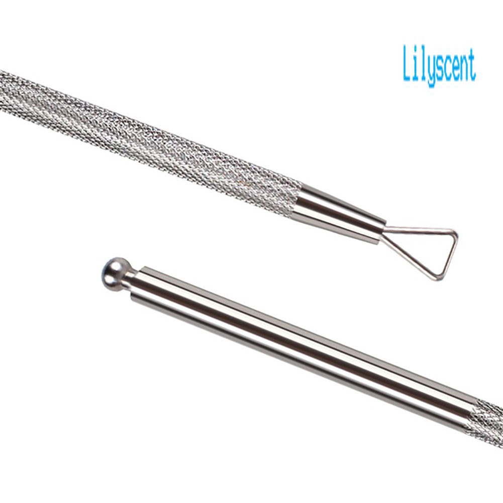 Alat Pembersih Kutek UV Gel Bahan Stainless Steel Untuk Manicure