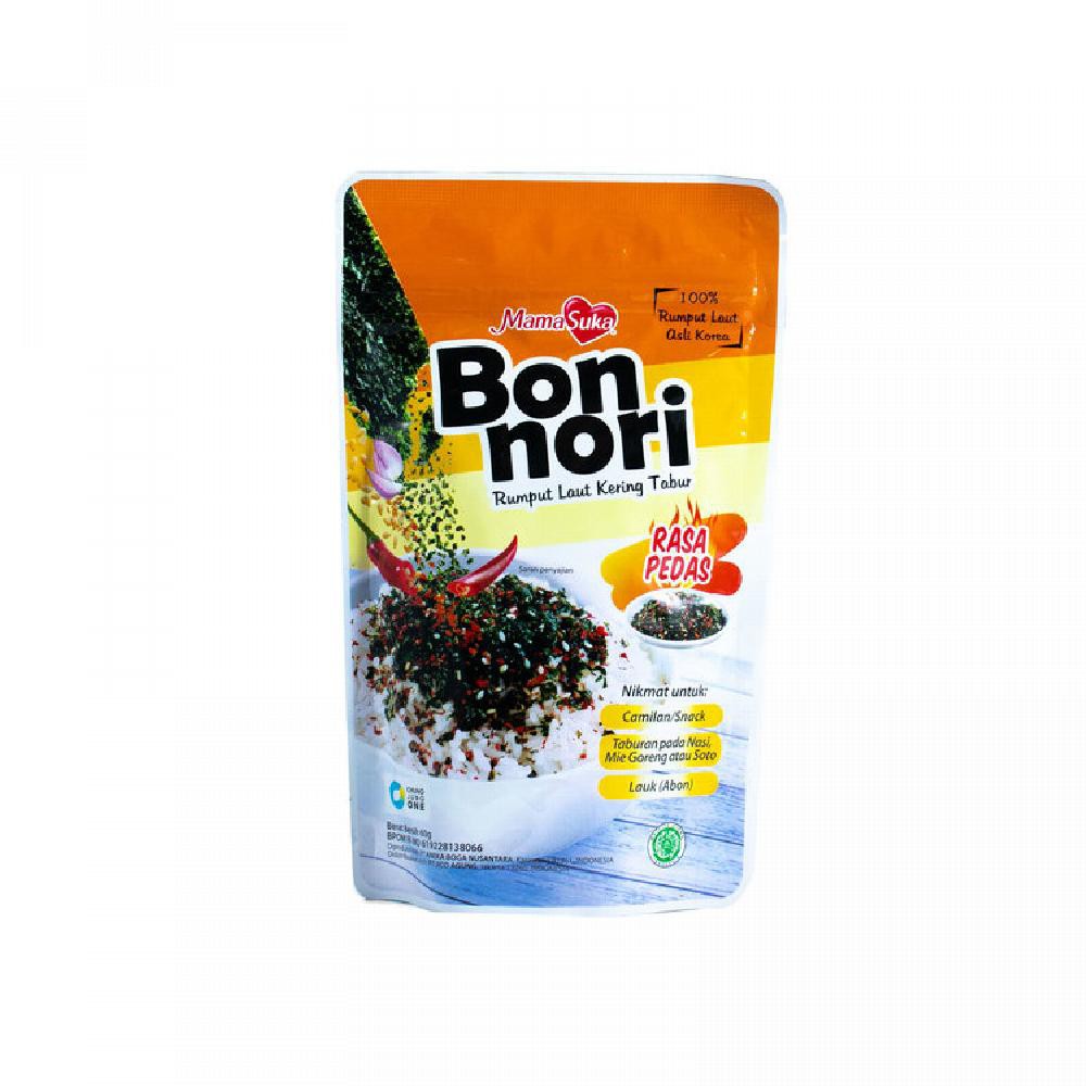 

MAMASUKA Bon Nori Seaweed Rasa Pedas 60gr