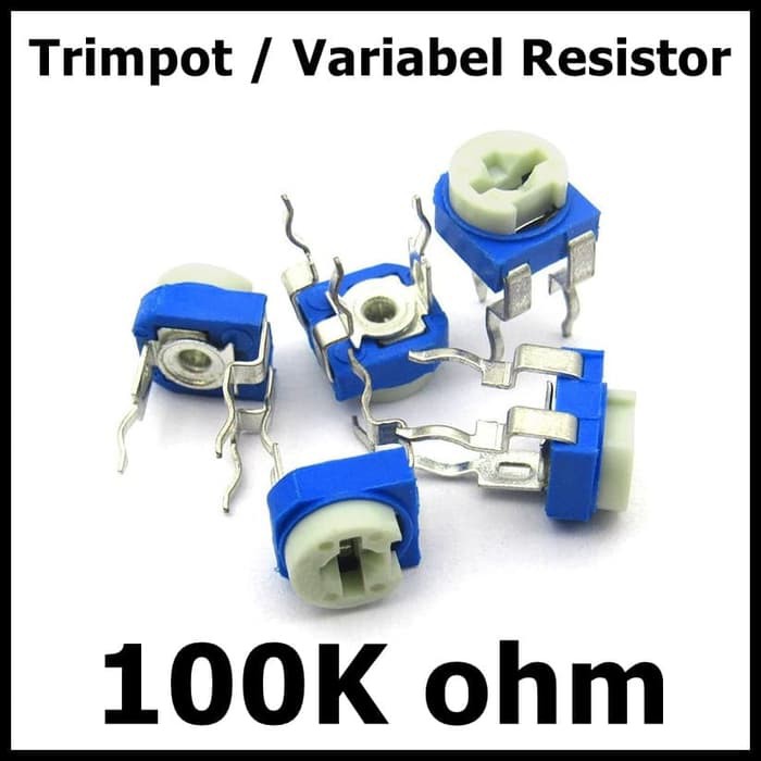 VR 100K ohm 104 Trimpot Trimmer Variable Vertical Resistor