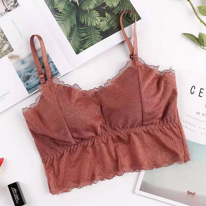 VS - BRA SEXY KOREA / BH BRALETTE Bahan Lace one-piece PUSH UP Bra YOGA FASHION  82088 tm