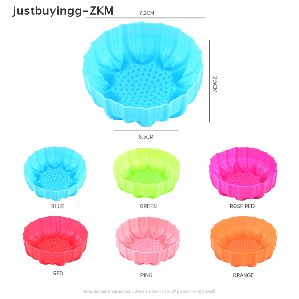 4 Pcs Cetakan Cupcake Muffin Pudding Jelly Bentuk Chrysanthemums