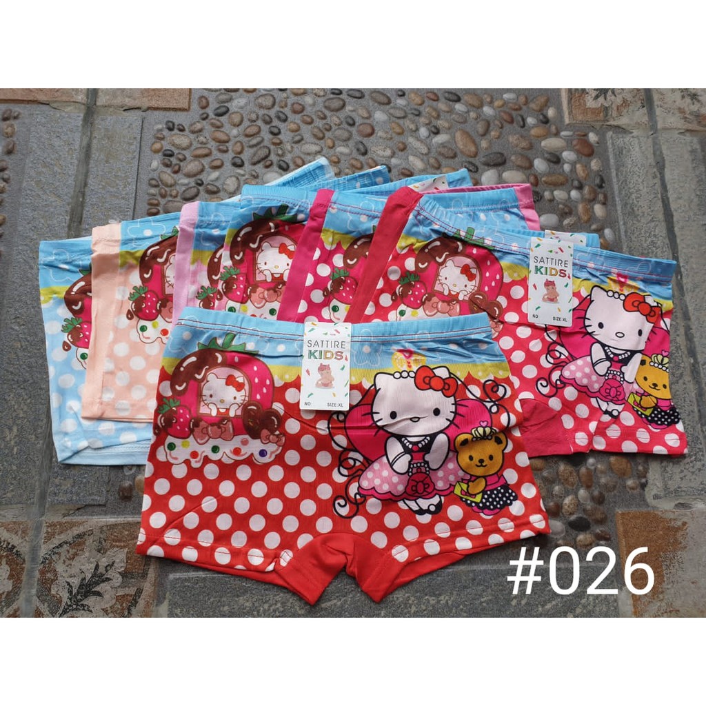 Celana Dalam Boxer Anak Perempuan IMPORT / CD BOXER ANAK CEWEK IMPORT