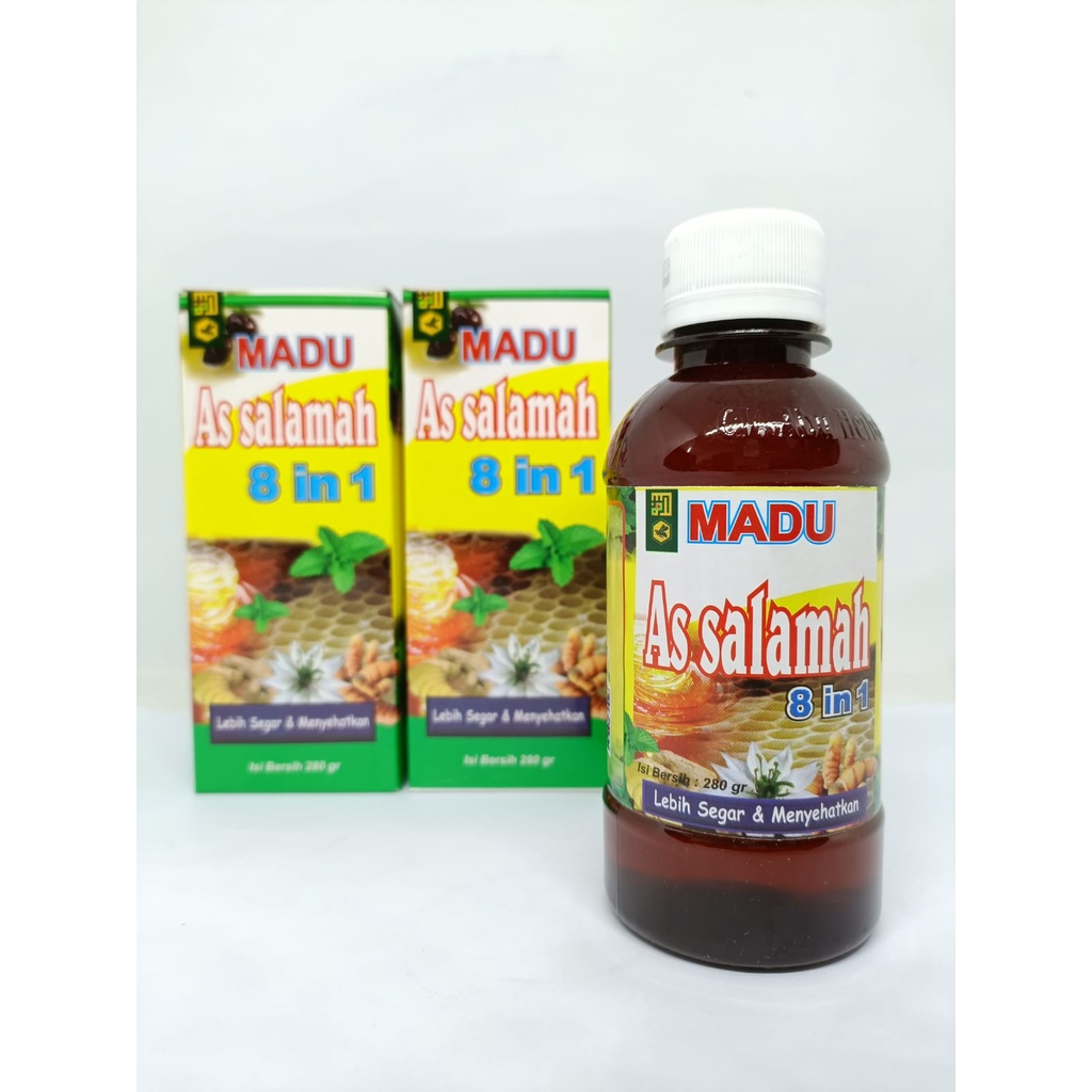 

Madu As Salamah 8 in 1 Mengatasi Batuk demam dan stamina