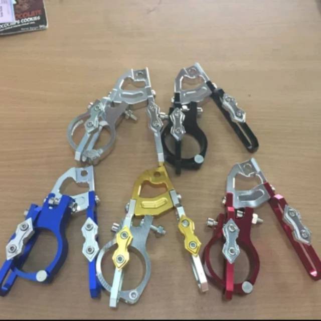 Breket kleman selang rem variasi