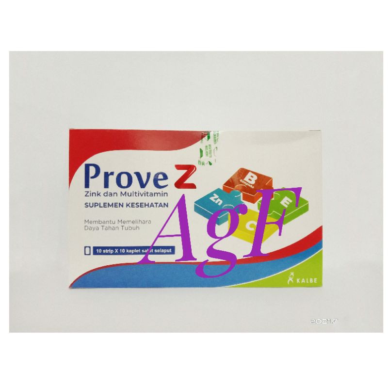 Prove Z Caplet isi 100 (Kalbe Farma)
