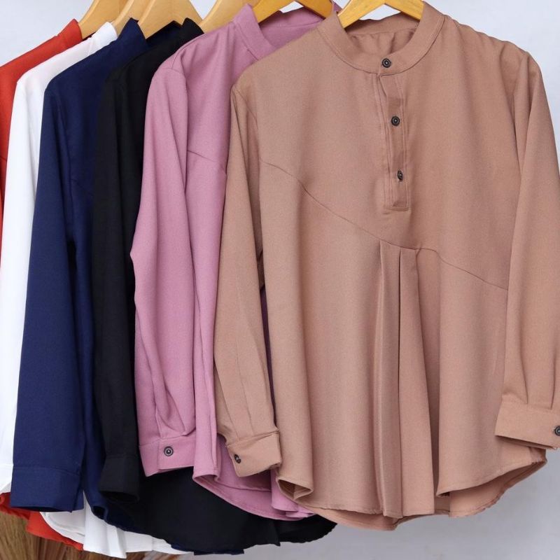 Lenggo blouse atasan wanita fashion remaja muslim