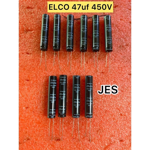 ELCO 47uf 450V ORIGINAL RUBYCON CXW