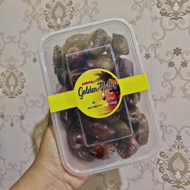 

KURMA GOLDEN VALLEY 500gr || KURMA ENAK