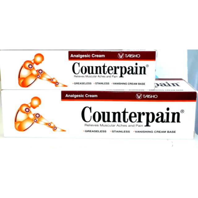 Counterpain 60gr / 120 gr - Krim Otot Penghilang Rasa Nyeri