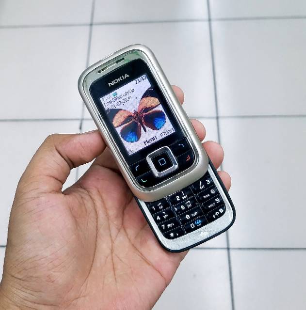 Hp jadul Nokia 6111 mini phone slide original hp unik hp langka