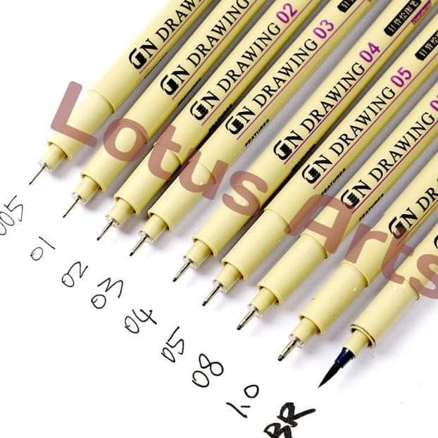 

Pendrawing- Big Sale Sakura Pigma Black Micron Drawing Pen 01 - 02 - 03 - 04 - 05 -Drawing-Pen.