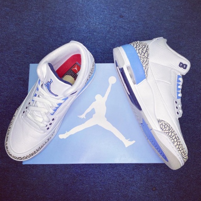 Air Jordan 3 Retro UNC Original 100% Authentic