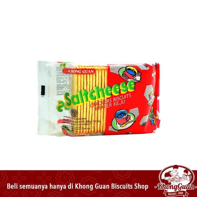 

TERMURAH Khong Guan Saltcheese Pocket BEST SELLER