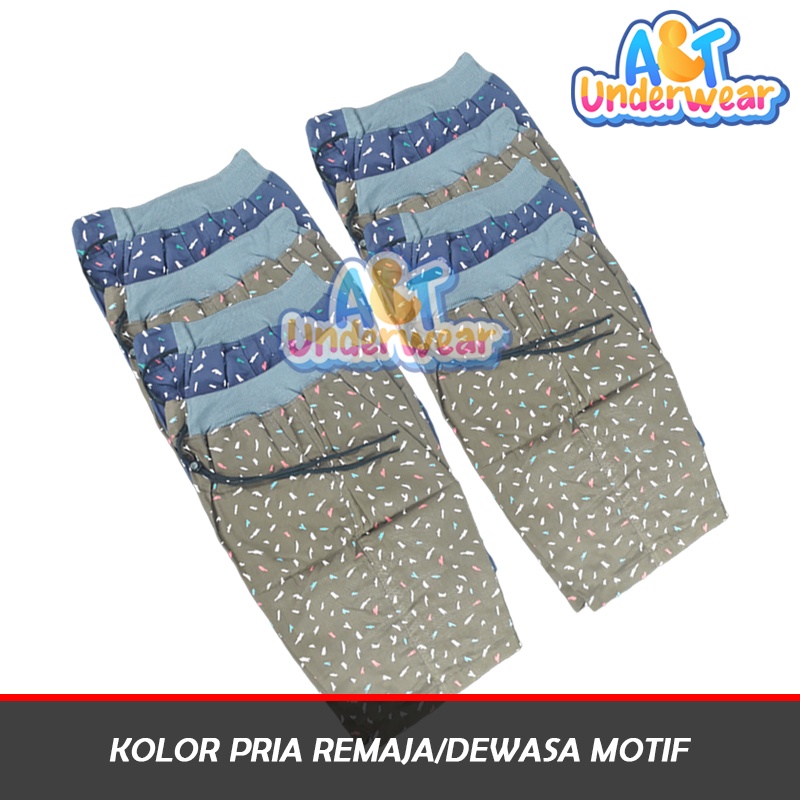 AT370-Celana Pendek Pria Motif/Kolor Pria Remaja Dewasa