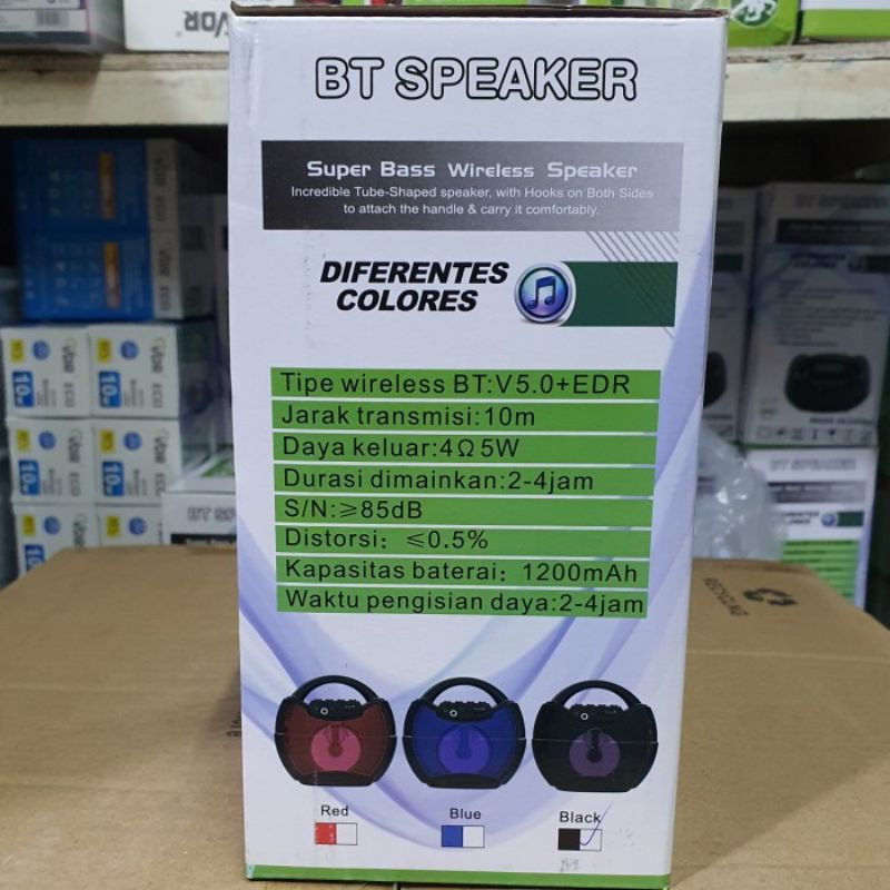 Speaker Bluetooth Fleco F 1422 + Bonus Mic