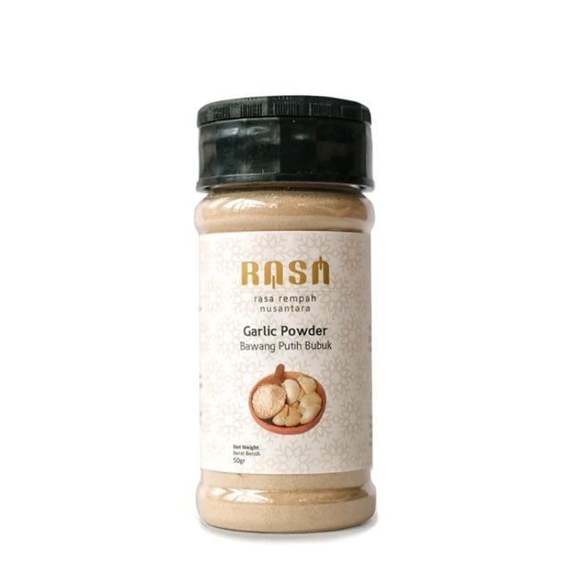 

Rasa garlic powder/ bawang putih bubuk 50gr