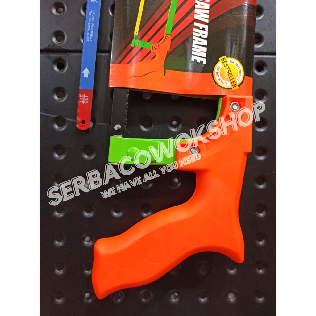 Camel Promo Gagang Gergaji Besi Paten 12 Inch Hack Saw Bonus Mata Termurah Berkualitas