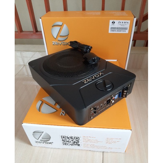 Subwoofer Kolong 8 inch Aktiv ZEVOX